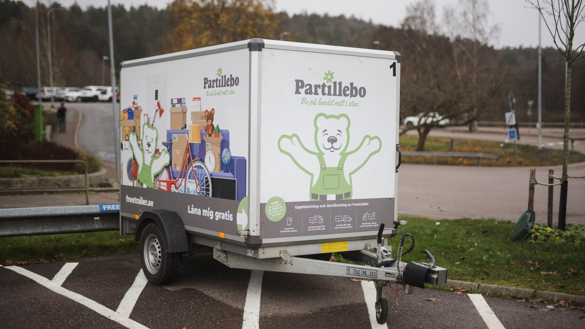 Släpvagn Partillebo