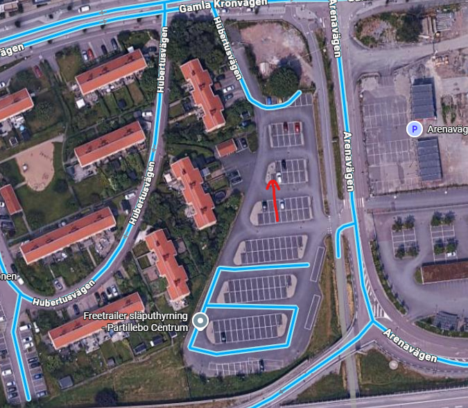 Ny plats bilpool Partille centrum.jpg